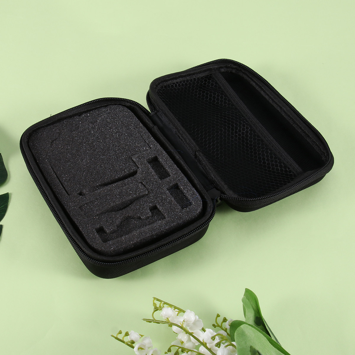 Travel Accessories In Store - Black Small Camera Storage Bag with