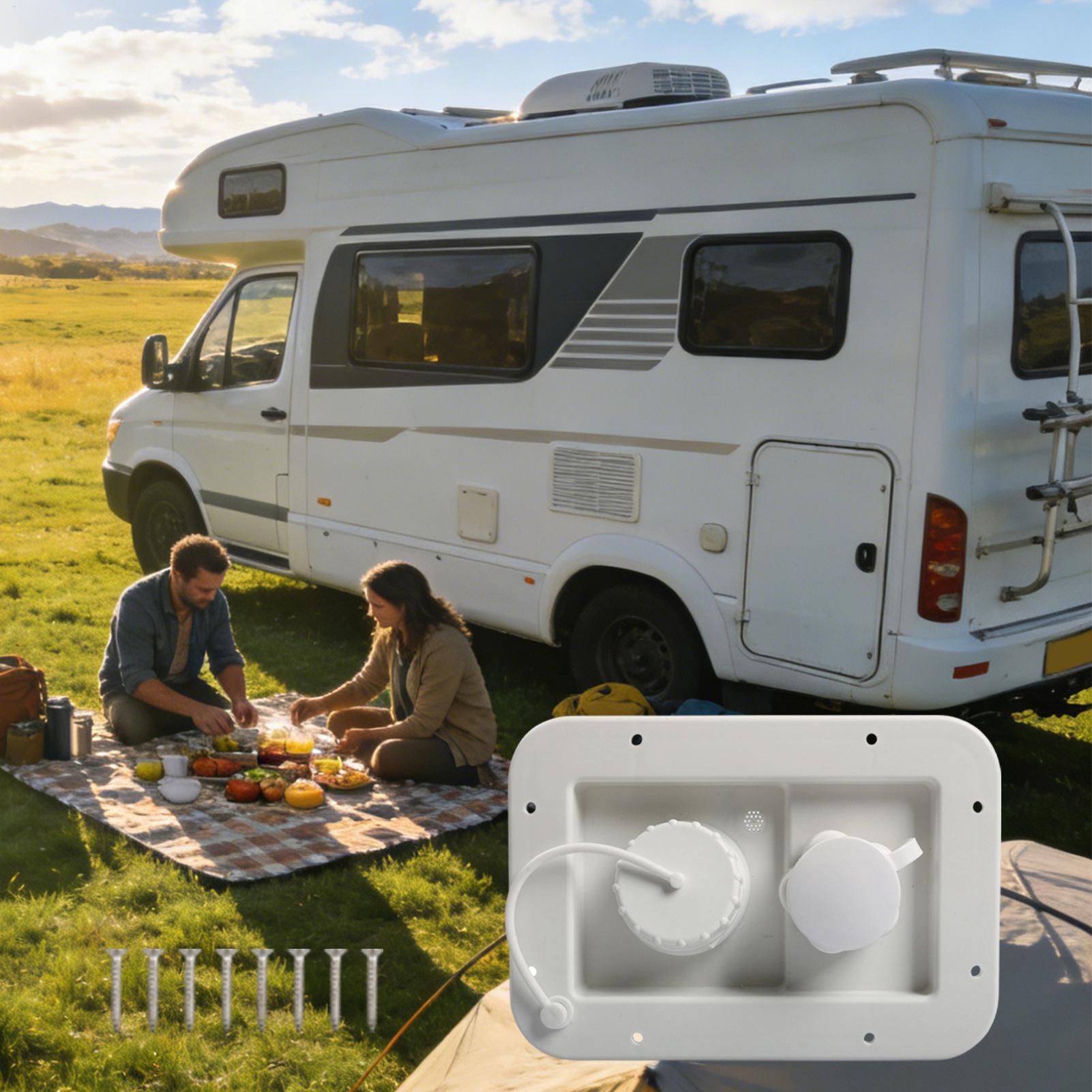 Travel Accessories For Road Trip - RV City Water Inlet 2-Port Portable