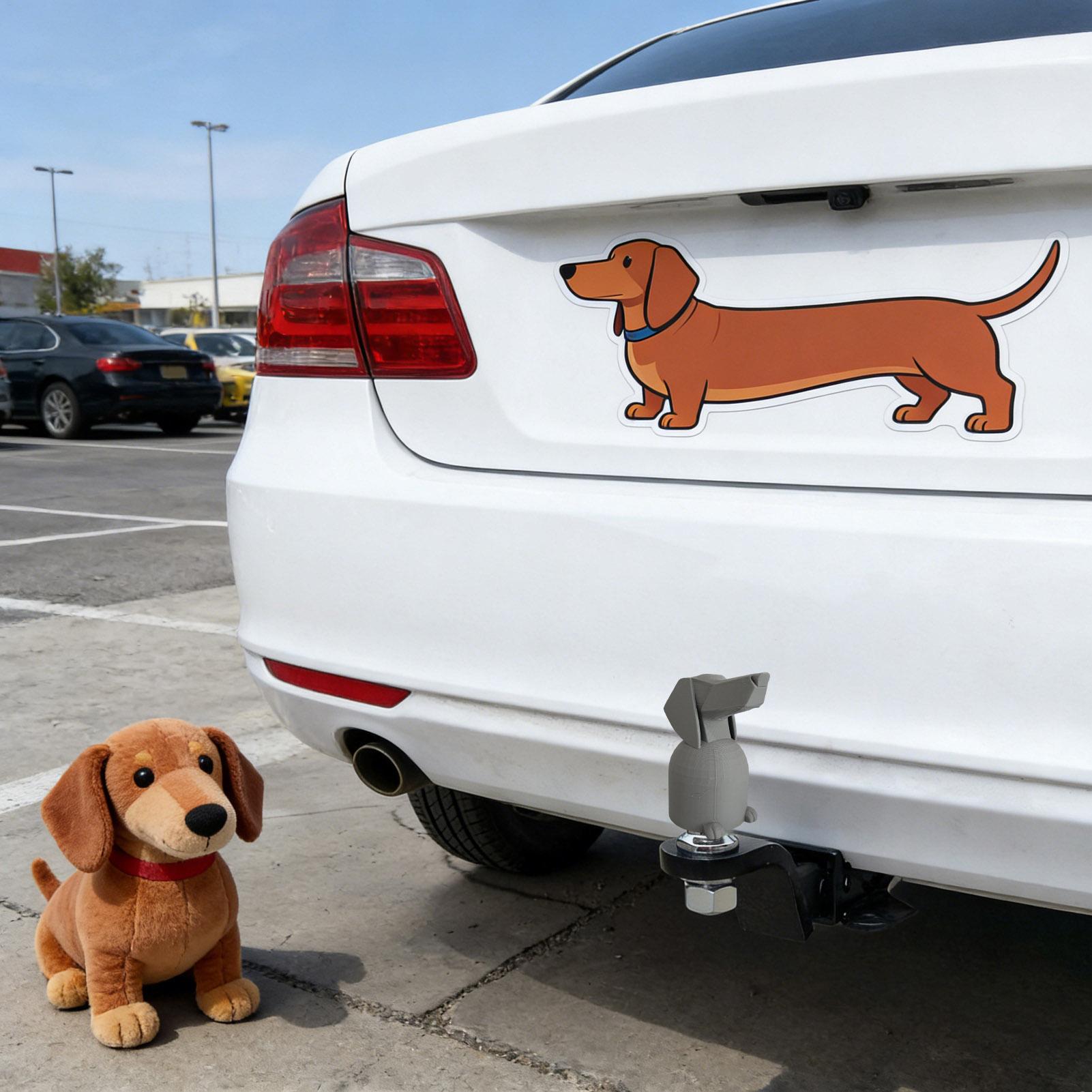 Trailer Hitch Covers Dachshund - Travel Accessories For Car 评论和价格