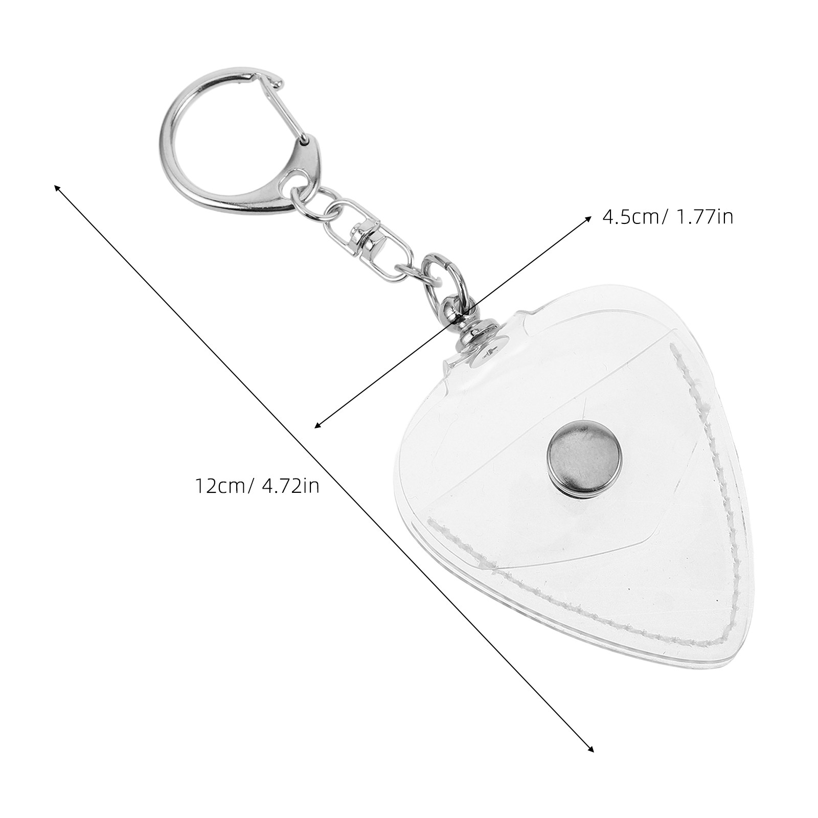 Transparent Guitar Pick Holder - Travel Accessories Holder 评论和价格