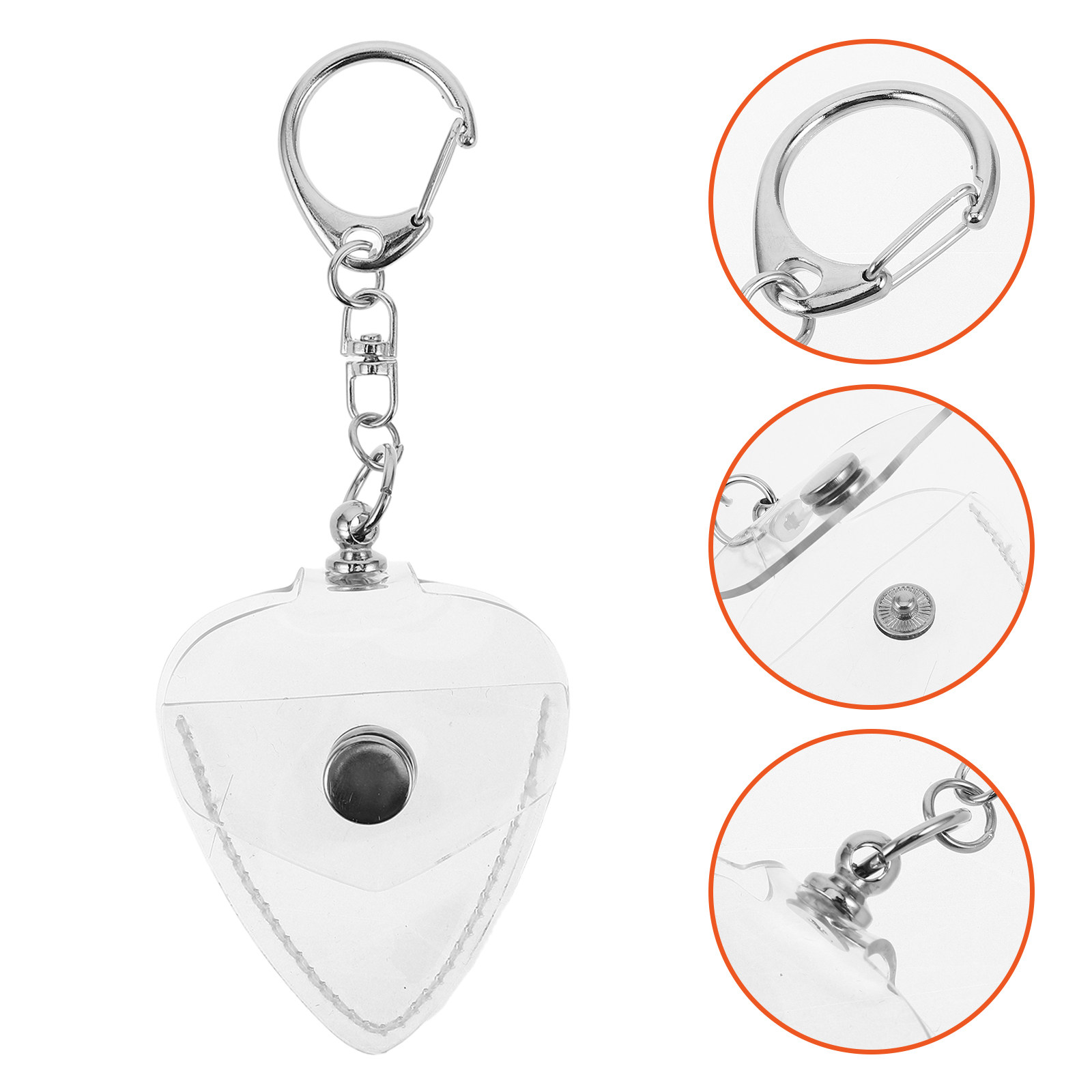 Transparent Guitar Pick Holder - Travel Accessories Holder 评论和价格