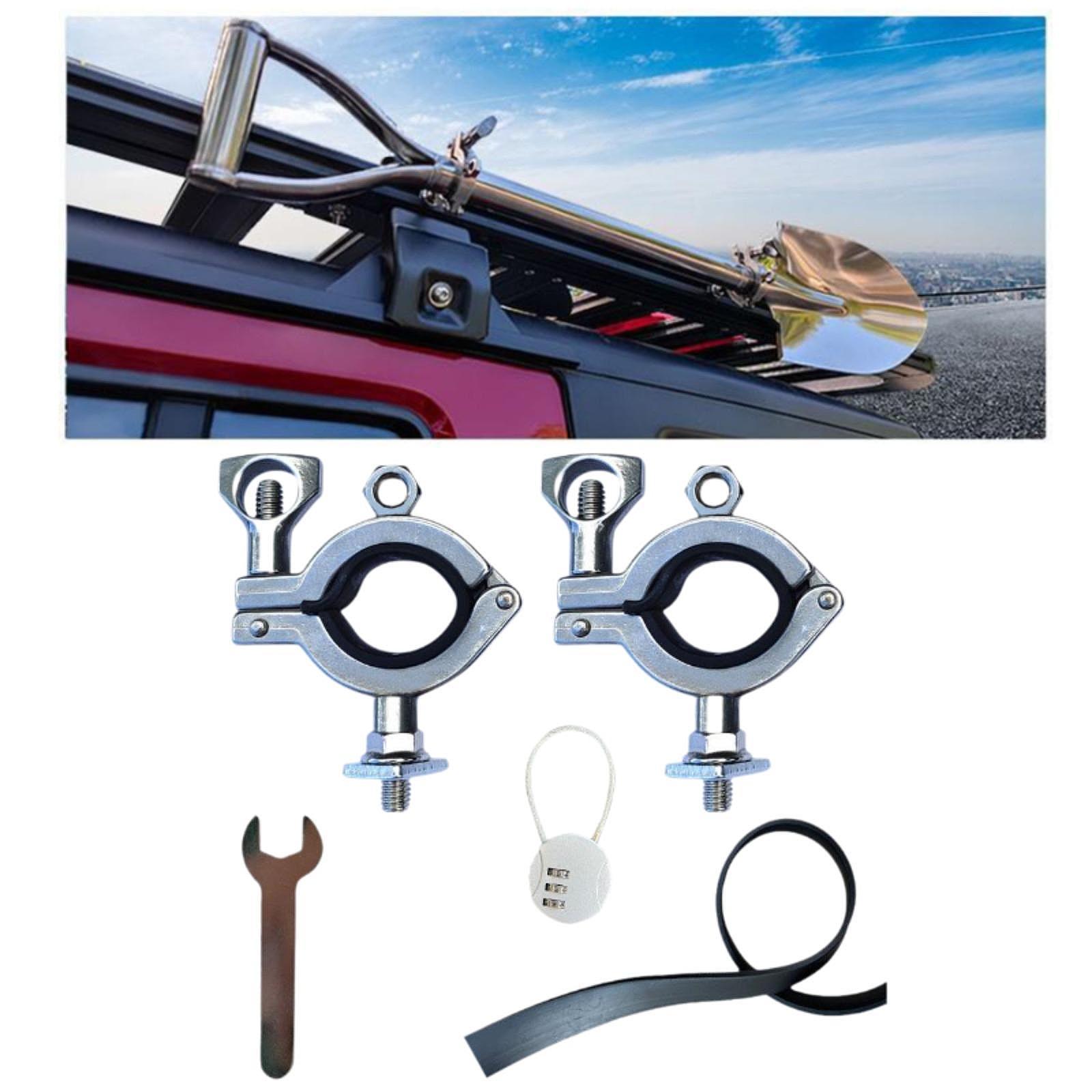 Roof Rack Shovel Mount Stainle - Travel Accessories For Road Trip 评论和价格