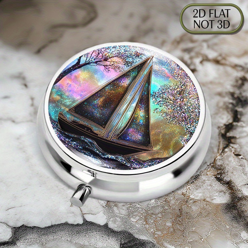 (Flat) 1 portable round metal  - Travel Accessories In Store 评论和价格