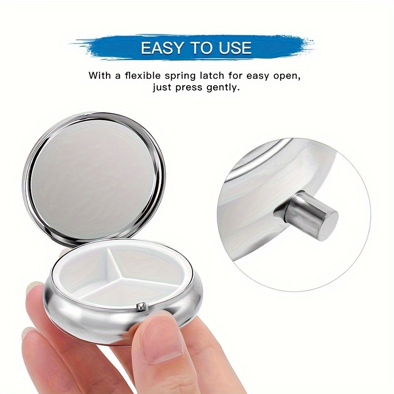 (Flat) 1 portable round metal  - Travel Accessories In Store 评论和价格