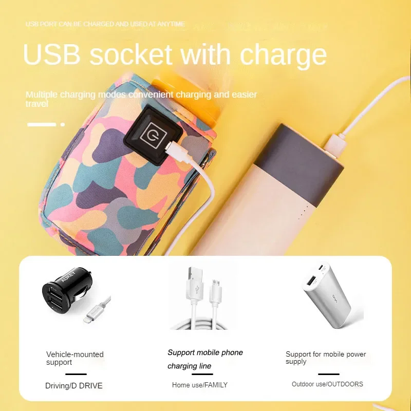 USB Milk Water Warmer Stroller - Travel Accessories Kids 评论和价格