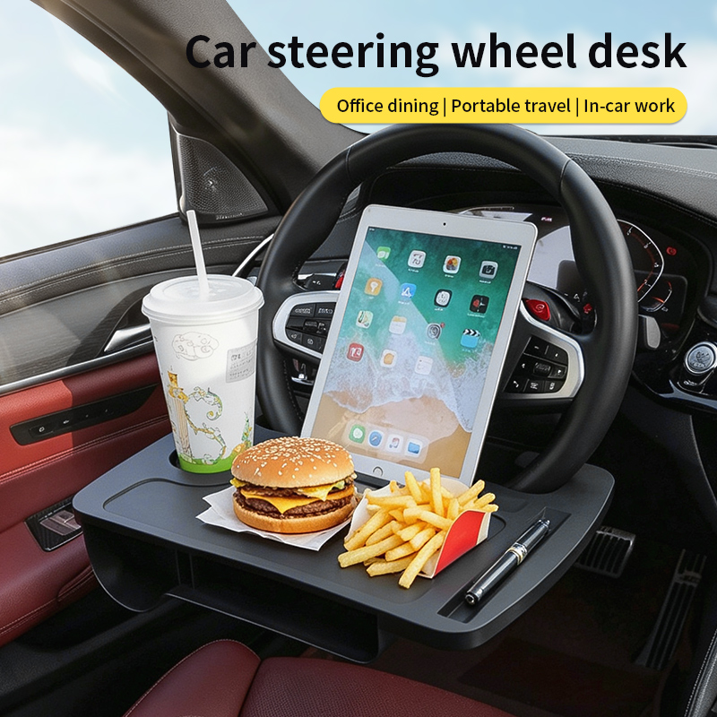 2-IN-1 Car Steering Wheel Tabl - Travel Accessories Holder 评论和价格