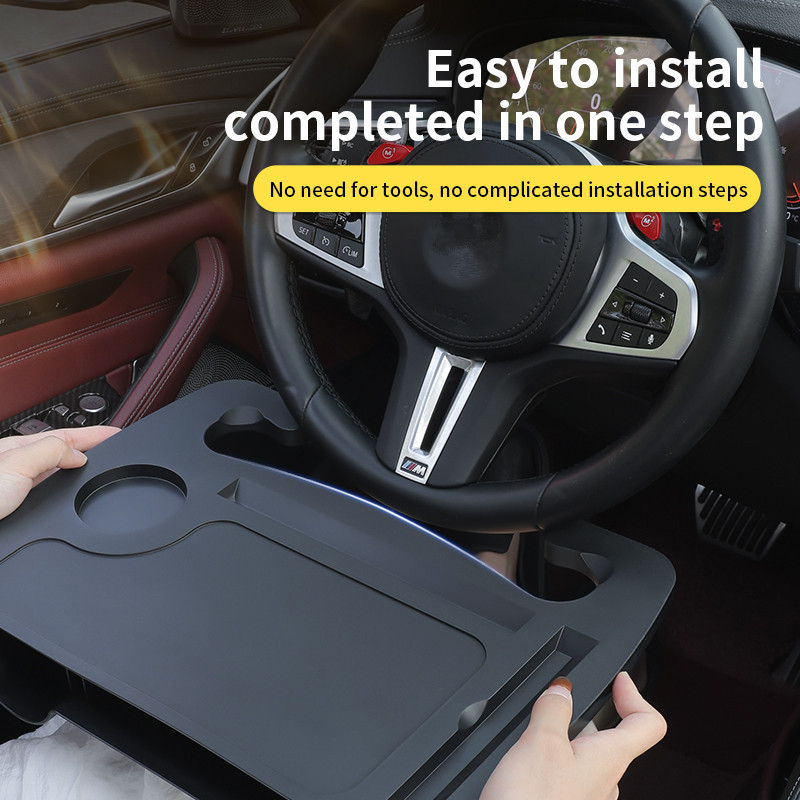 2-IN-1 Car Steering Wheel Tabl - Travel Accessories Holder 评论和价格