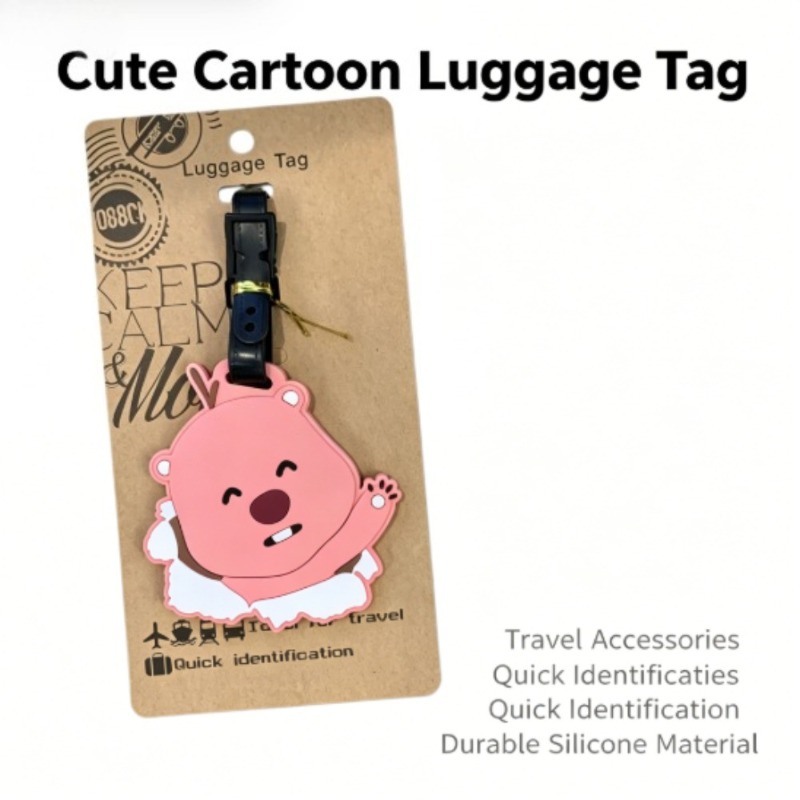 Kawaii Pororo Loopy Beaver Lug - Travel Accessories Kids 评论和价格