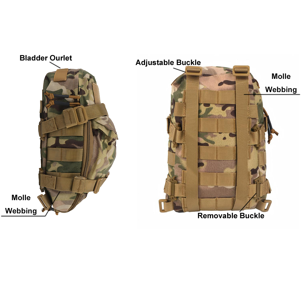 Mini Hydration Bag Outdoor Tac - Hydration Pack Backpack 评论和价格