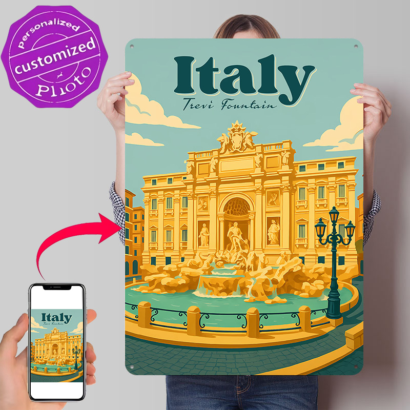 Italy Trevi Fountain Travel Me - Travel Accessories Italy 评论和价格