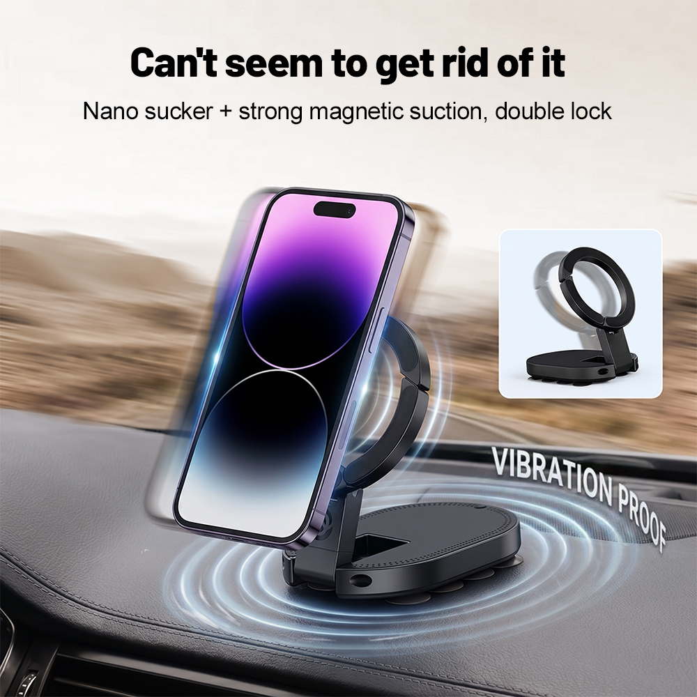 360° Rotation 3‑In‑1 Suction C - Travel Accessories Holder 评论和价格