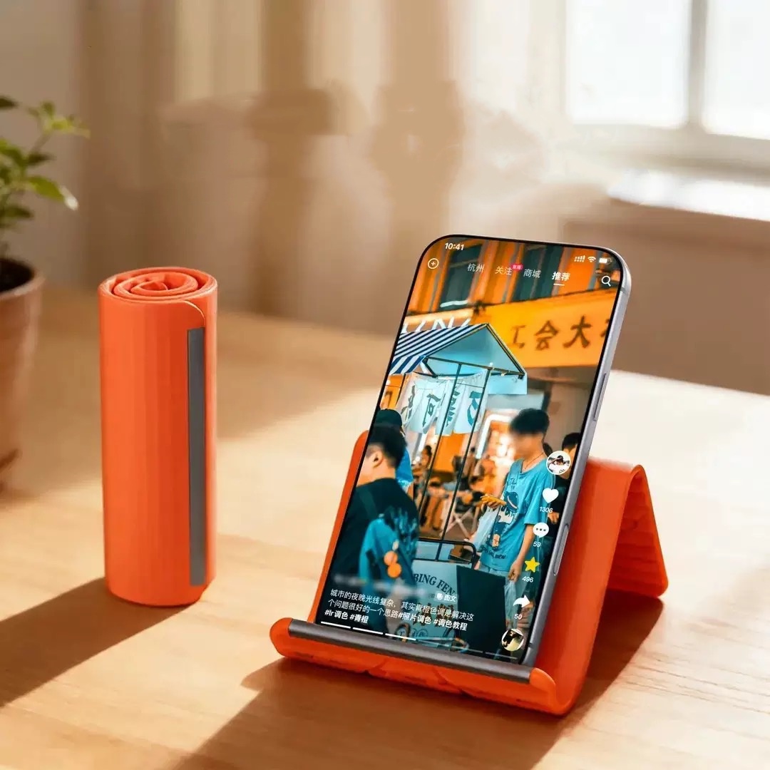 Lazy Portable Phone Stand Sili - Travel Accessories Holder 评论和价格