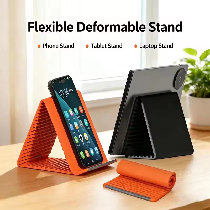 Lazy Portable Phone Stand Sili - Travel Accessories Holder 评论和价格