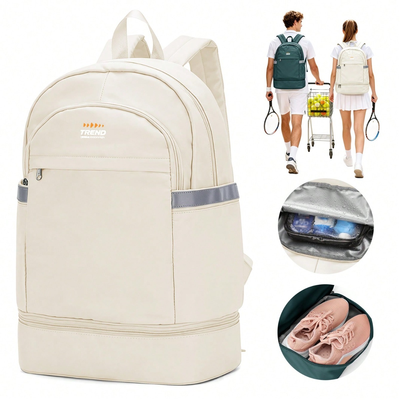 Casual Women's Backpack, Minim - Shoe Bag Travel 评论和价格