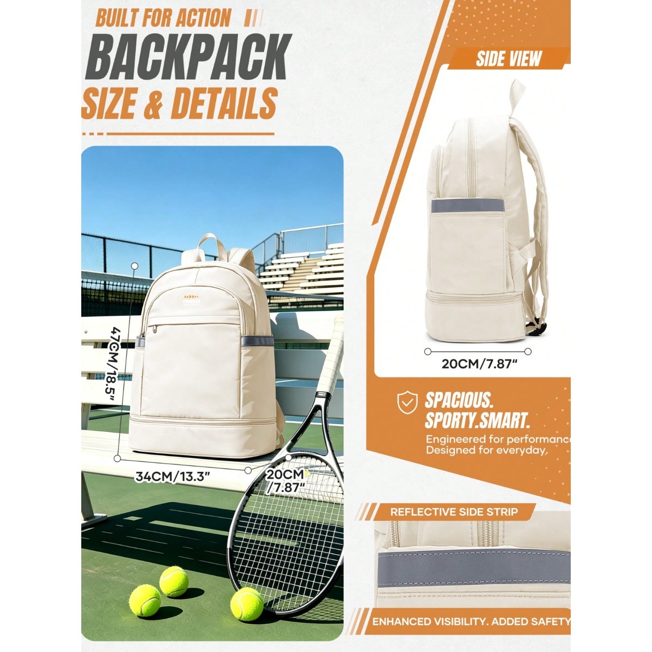 Casual Women's Backpack, Minim - Shoe Bag Travel 评论和价格