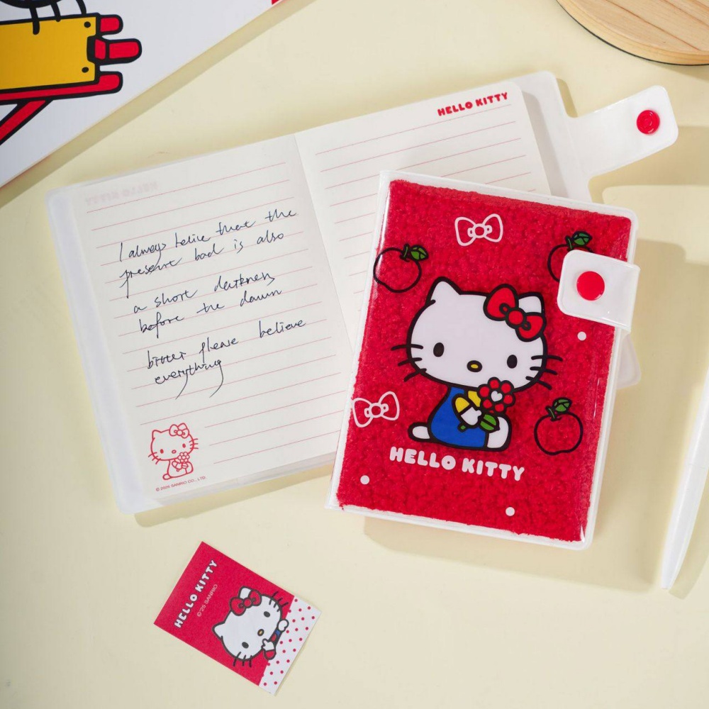 Genuine Hello Kitty Plush Snap - Travel Accessories Online 评论和价格