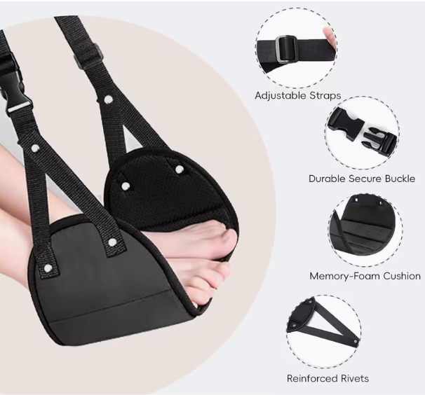 Adjustable footrest with N por - Travel Accessories Long Haul 评论和价格