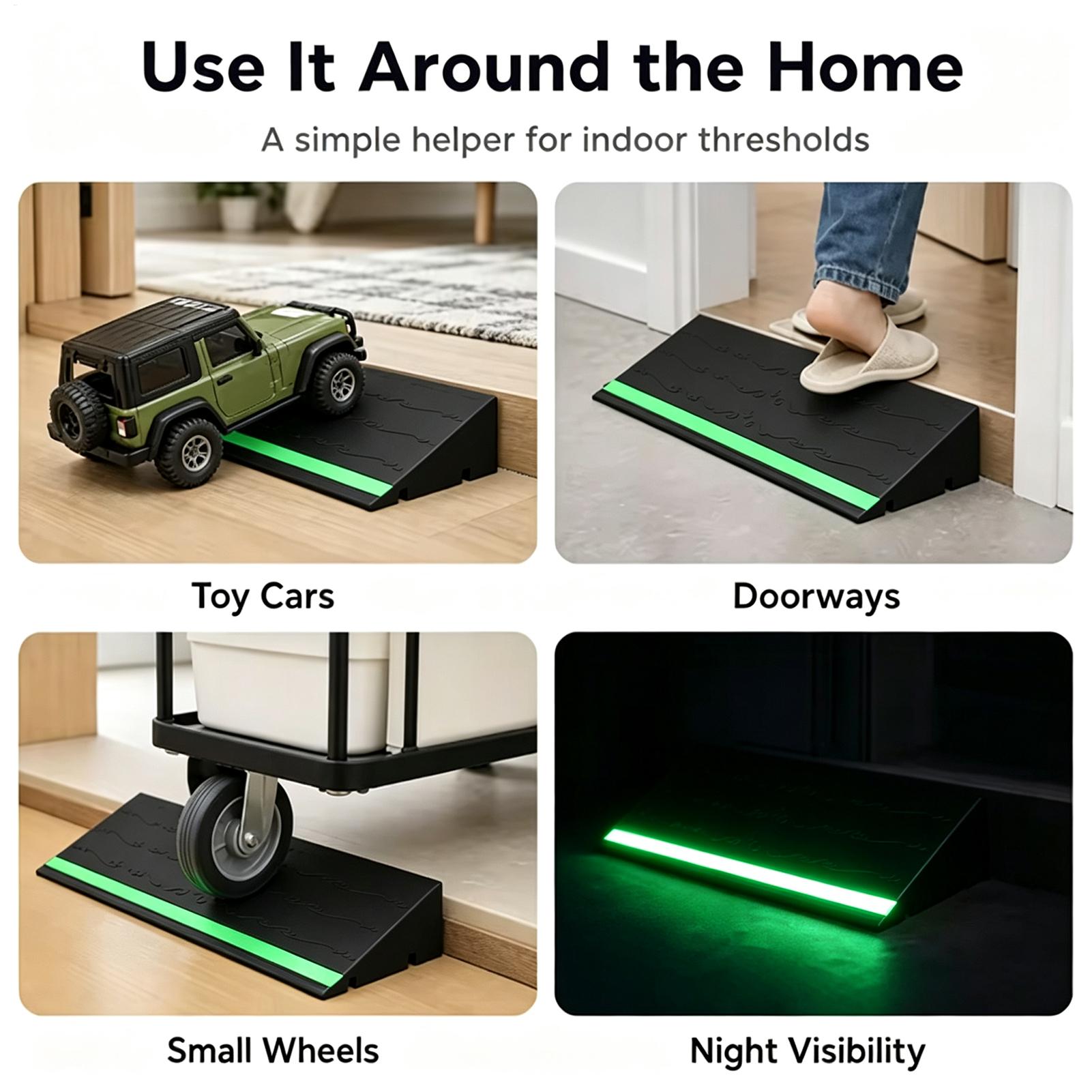 Portable Threshold Ramp for Ca - Travel Accessories For Car 评论和价格