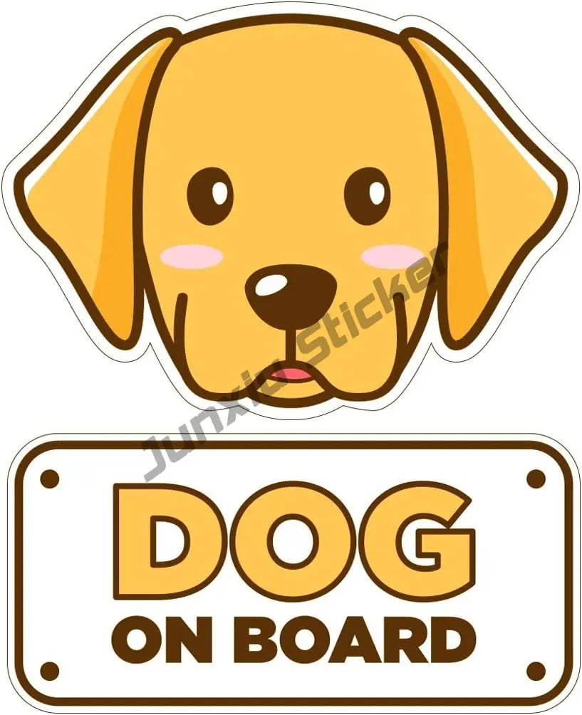 Dog on Board Car Sticker Bumpe - Travel Accessories Online 评论和价格