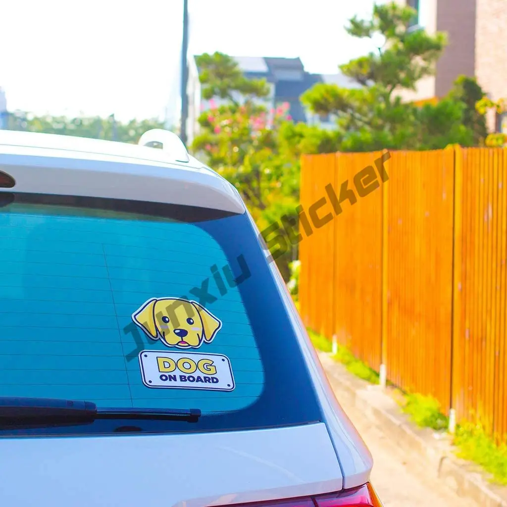 Dog on Board Car Sticker Bumpe - Travel Accessories Online 评论和价格