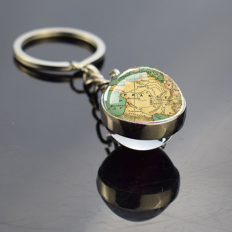 European Countries Map Keychai - Travel Accessories Italy 评论和价格
