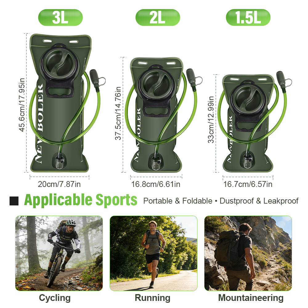 Hydration Bladder 1.5L/2L/3L L - Hydration Pack Backpack 评论和价格