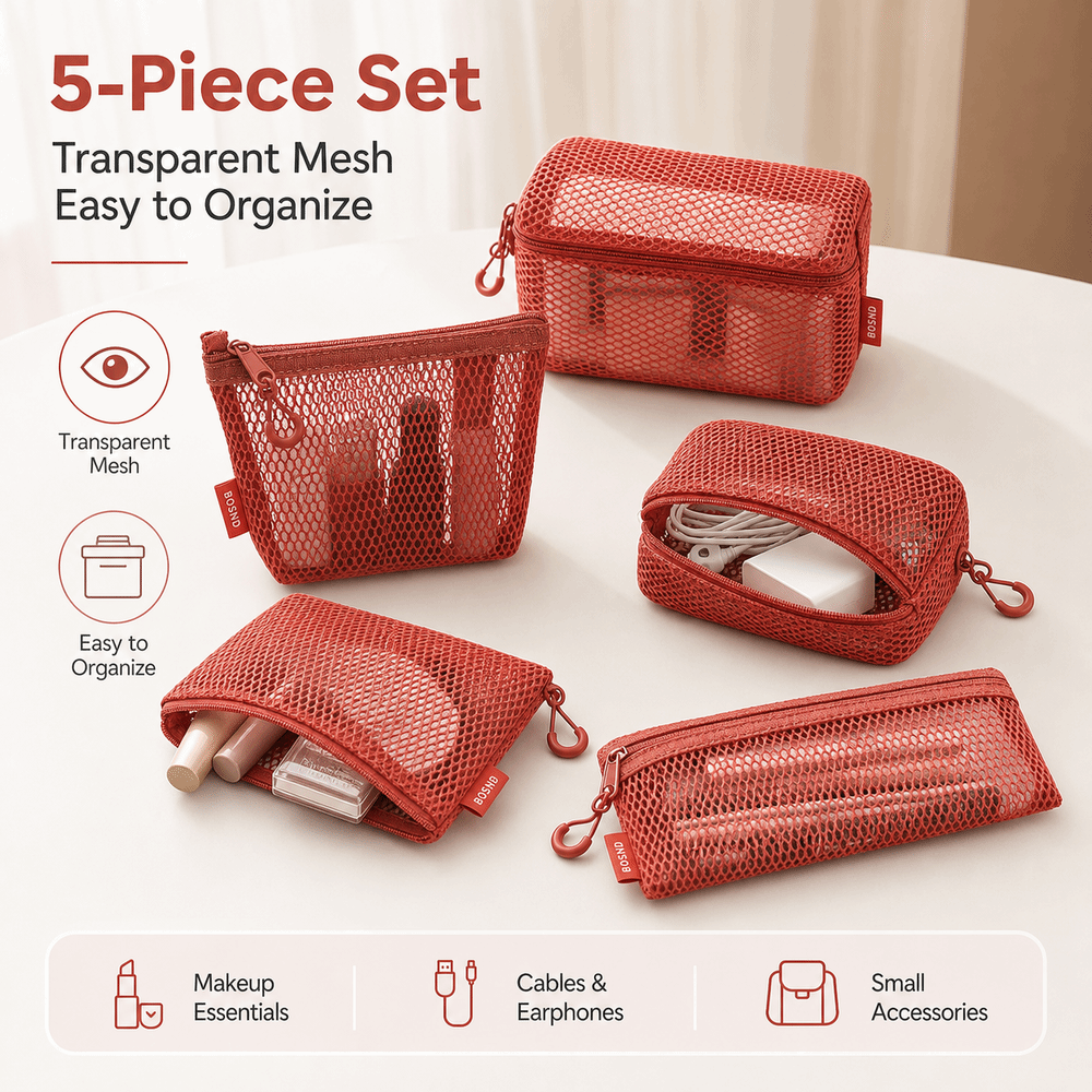 Nylon Transparent Storage Bag  - Travel Accessories Online 评论和价格