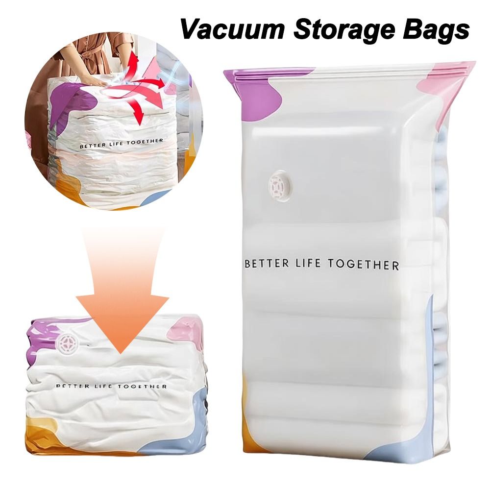 No Pump Vacuum Storage Bags Du - Compression Bag Vacuum 评论和价格