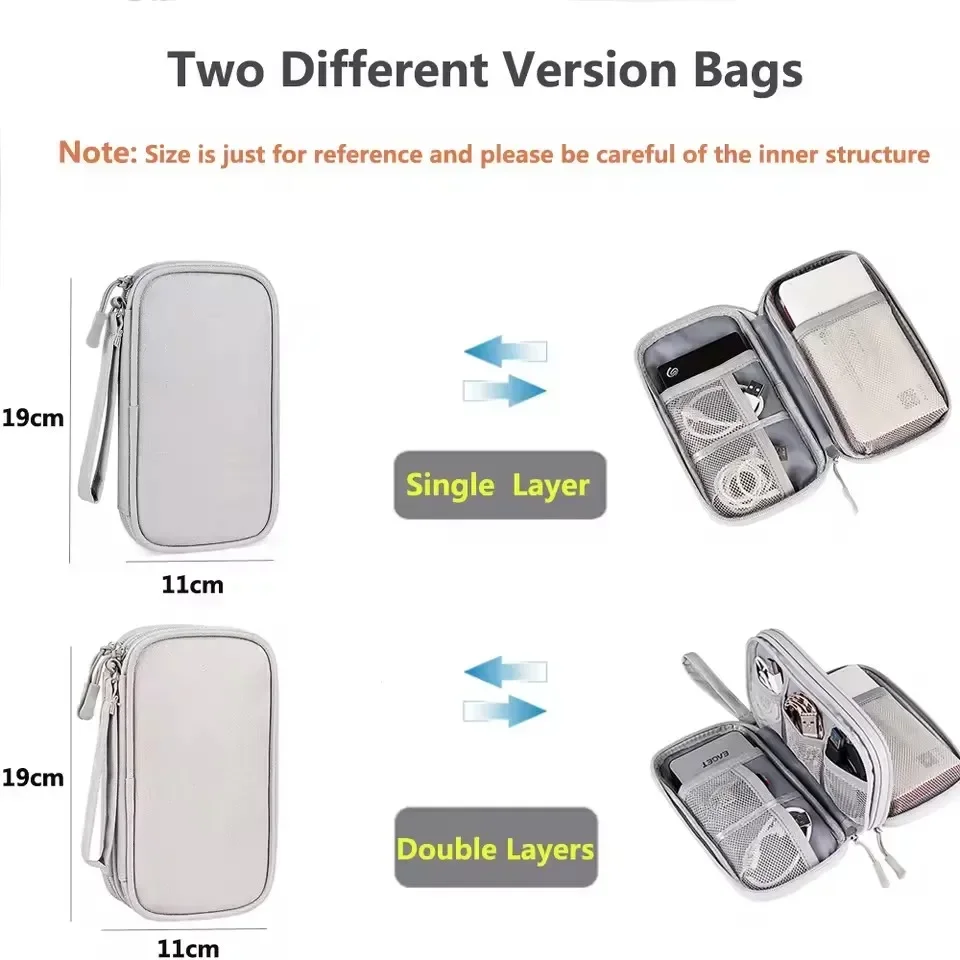 Travel Cable Bag Portable Digi - Travel Accessories Holder 评论和价格