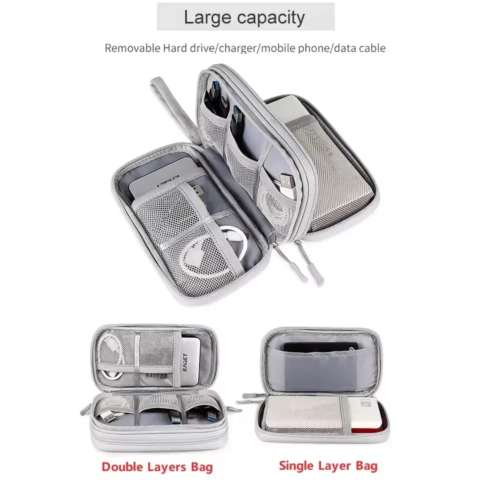 Travel Cable Bag Portable Digi - Travel Accessories Holder 评论和价格