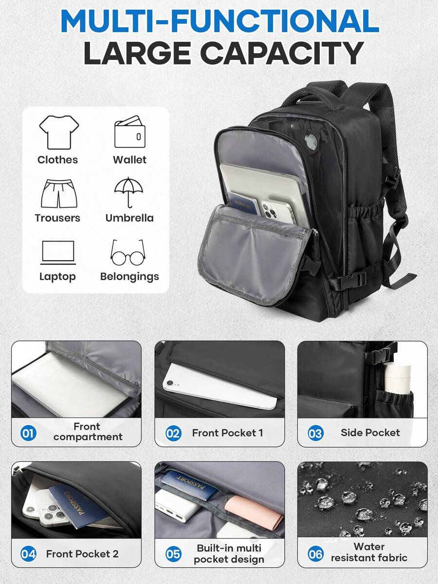 Large-capacity vacuum backpack - Compression Bag Vacuum 评论和价格