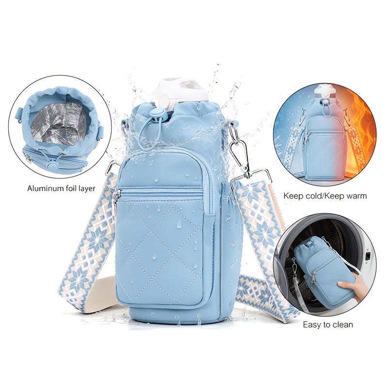 Crossbody Insulated Water Bott - Travel Accessories Holder 评论和价格