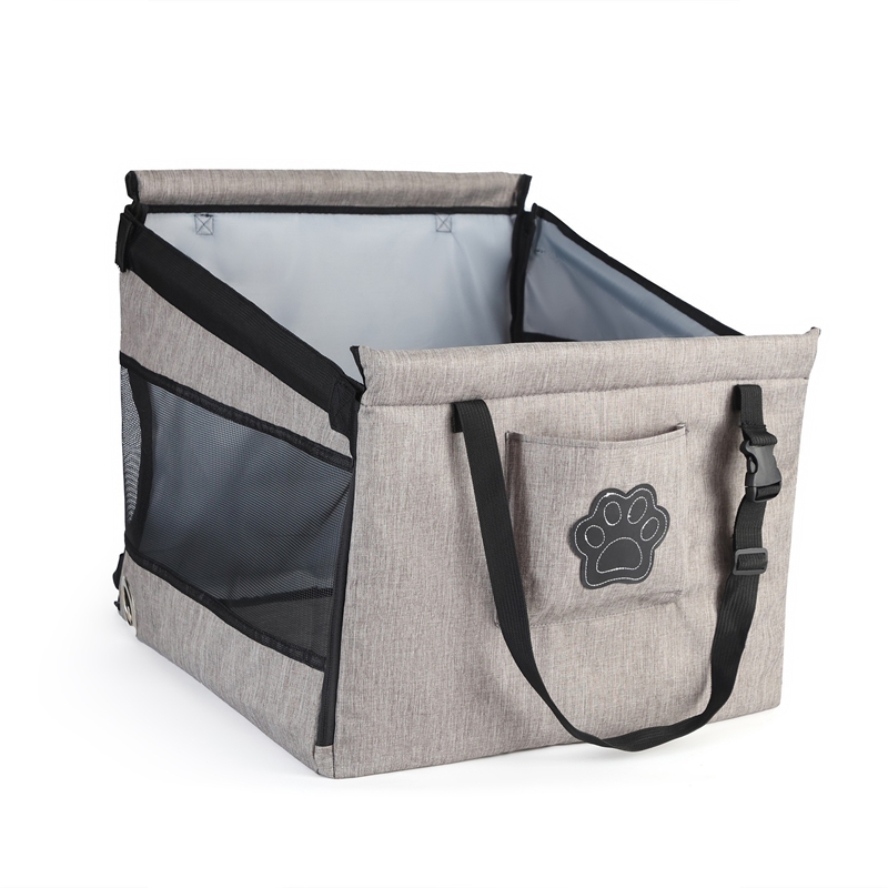 Pet Car Carrier Foldable Mesh  - Travel Accessories For Road Trip 评论和价格