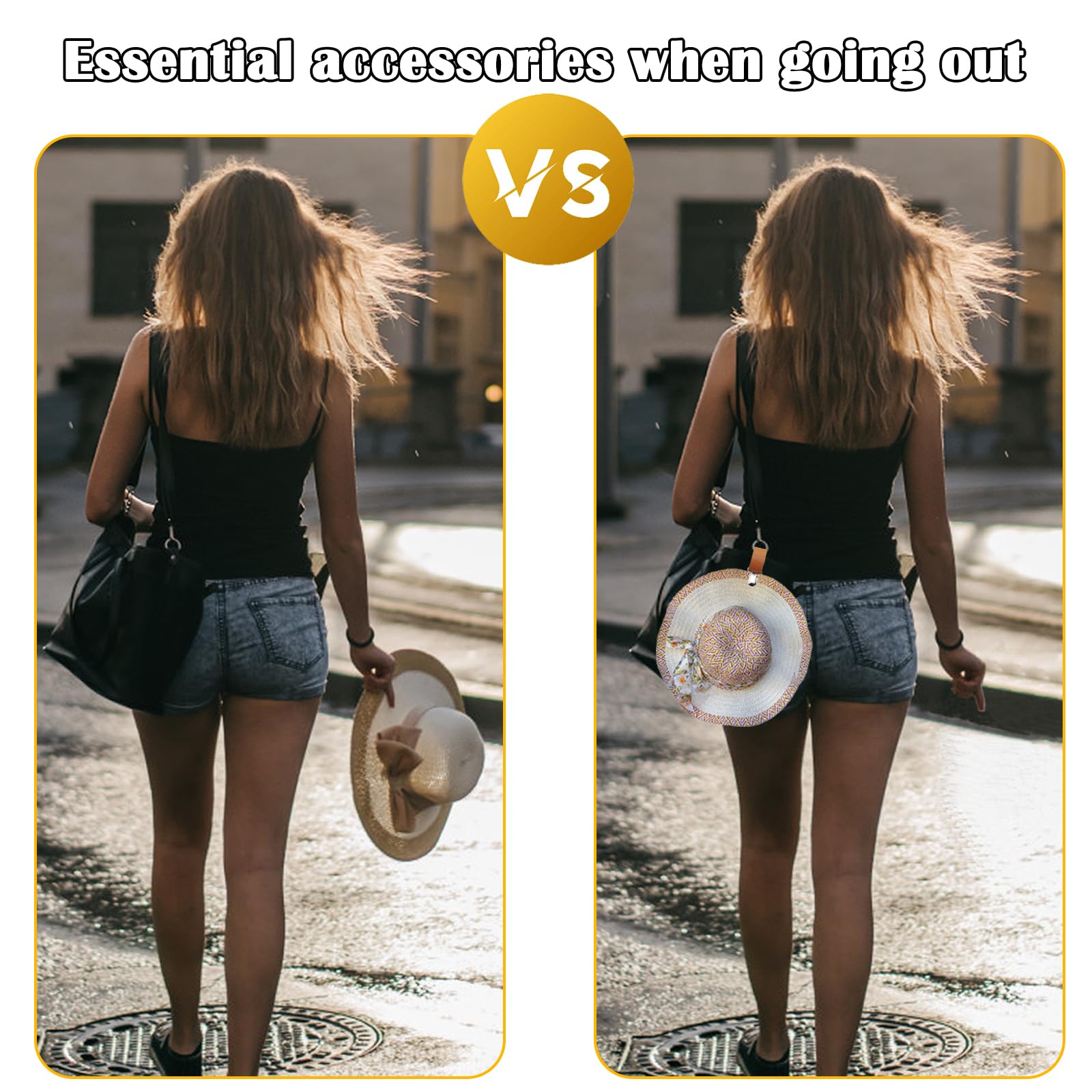 PU Leather Hat Clip for Travel - Travel Accessories Holder 评论和价格
