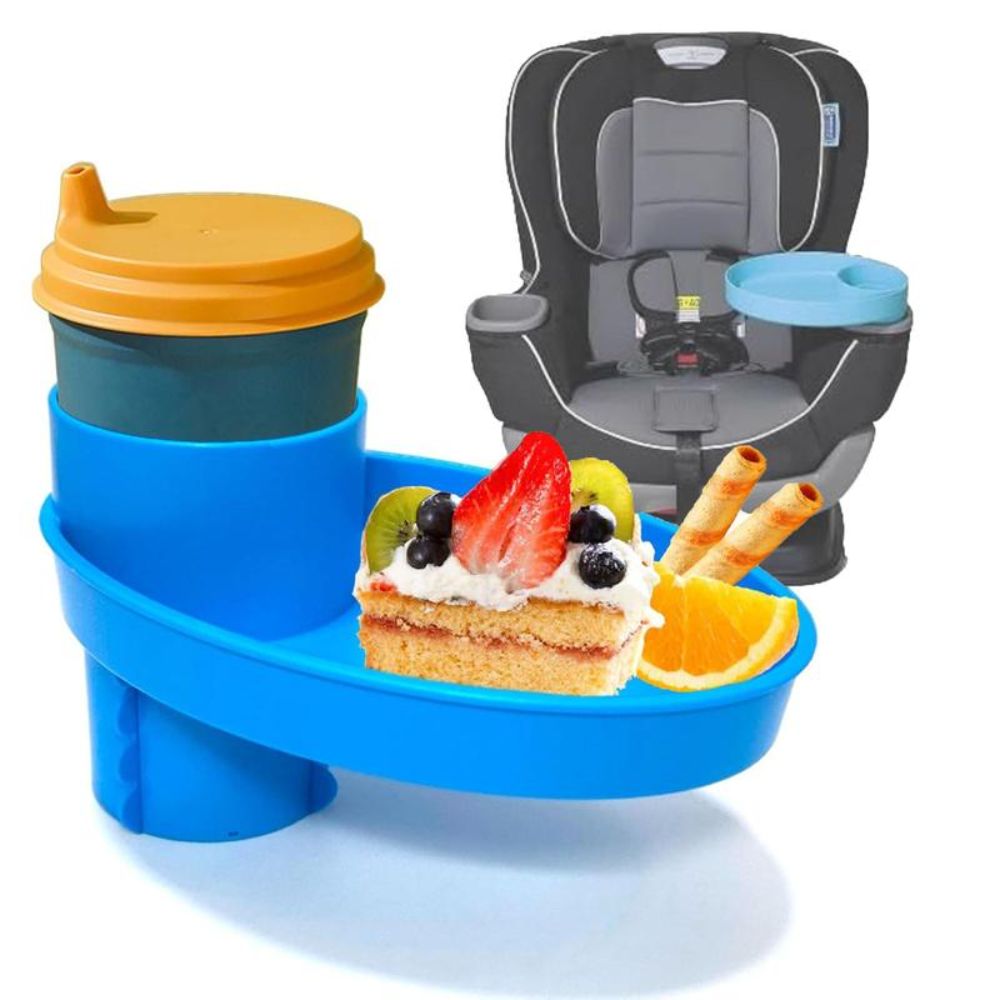 2 in 1 Car Seat Snack Tray Sta - Travel Accessories For Road Trip 评论和价格