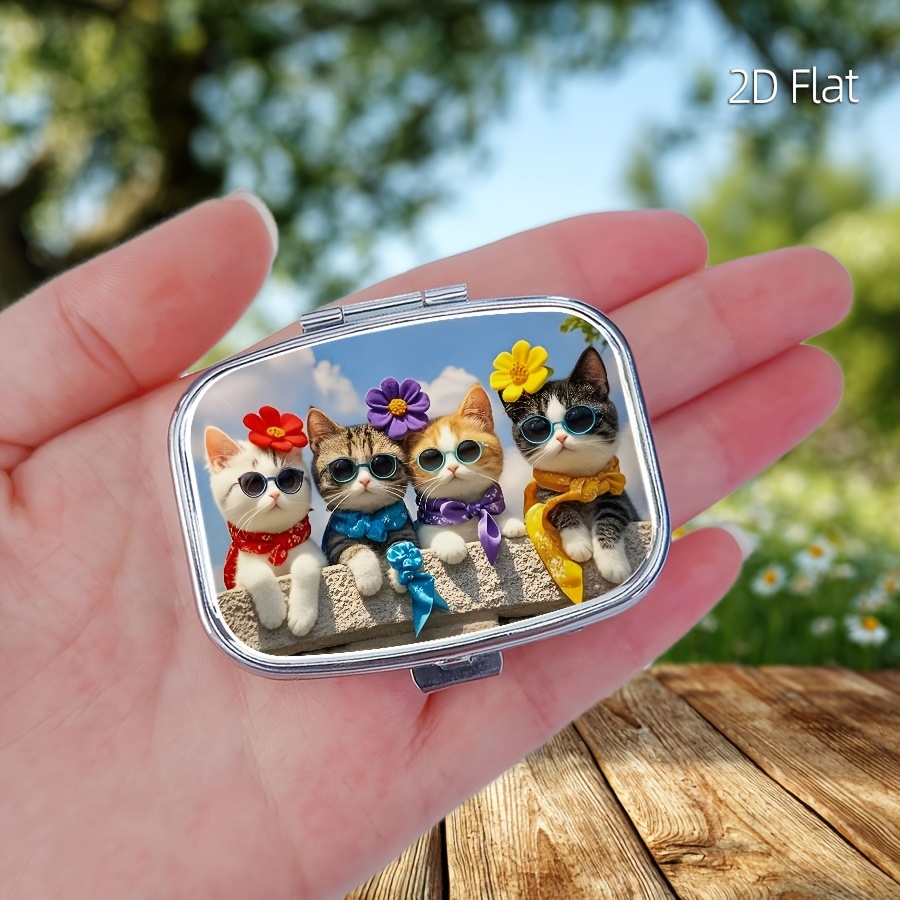 Flat Design, 1 Cute Cat-Patter - Travel Accessories In Store 评论和价格