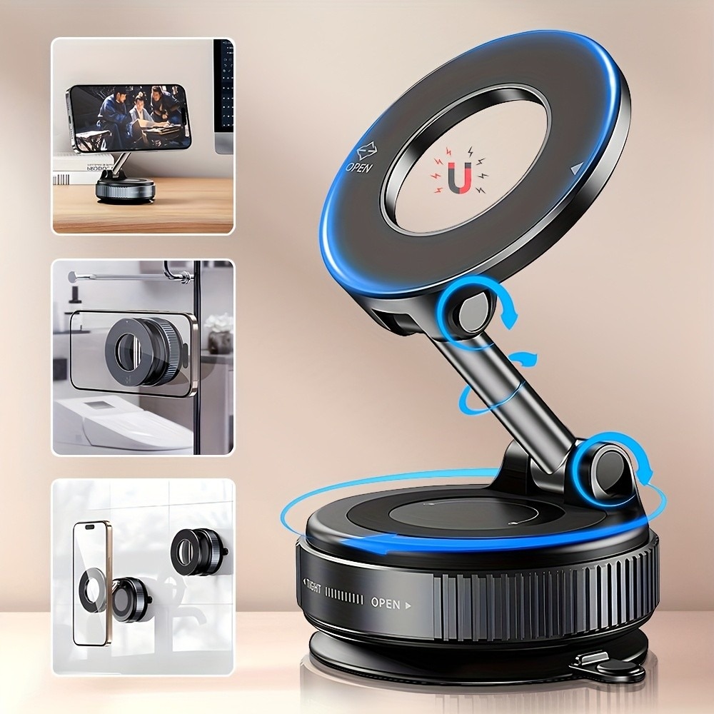 Suction Cup Magnetic Phone Hol - Travel Accessories Online 评论和价格